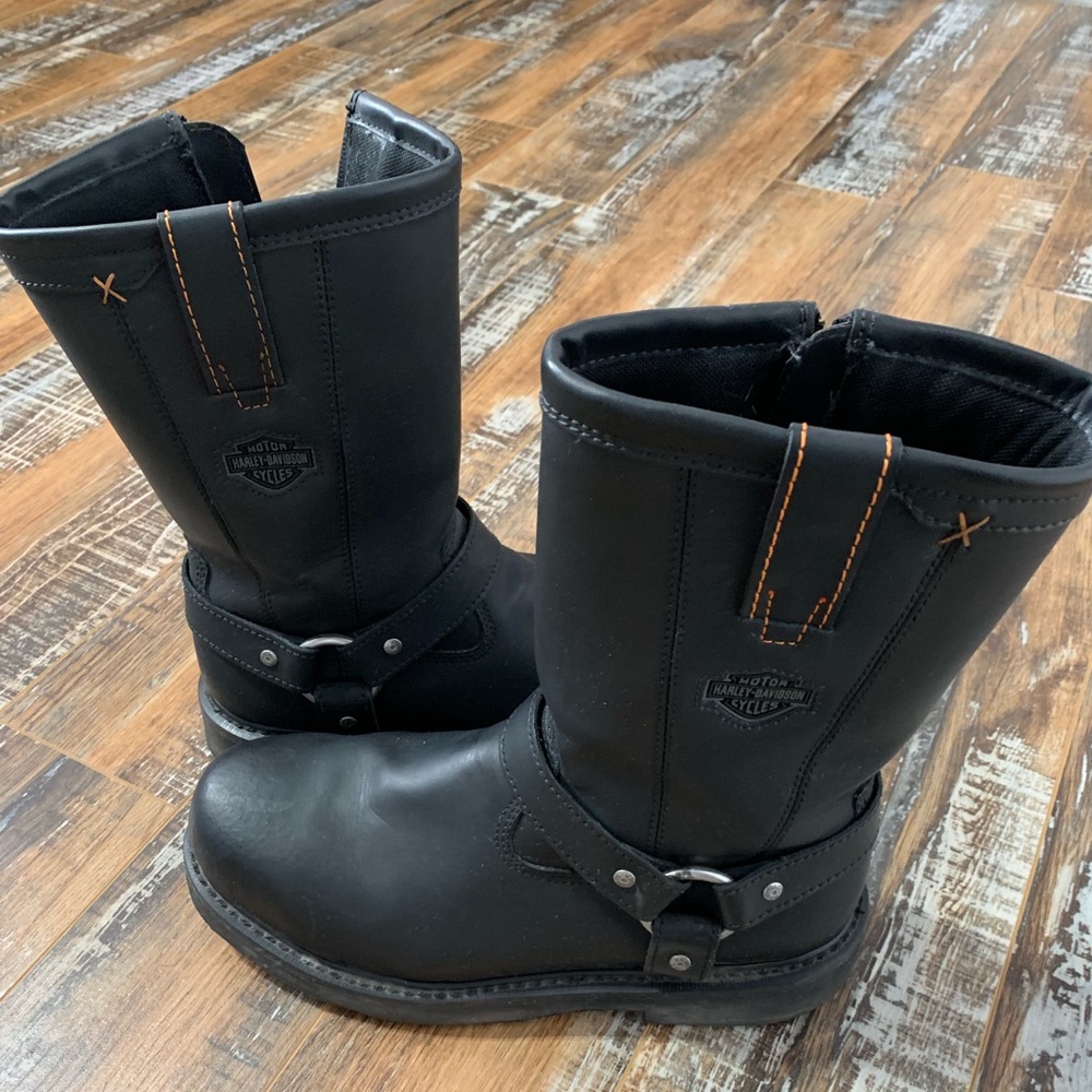 Harley Davidson Steel Boot Boot